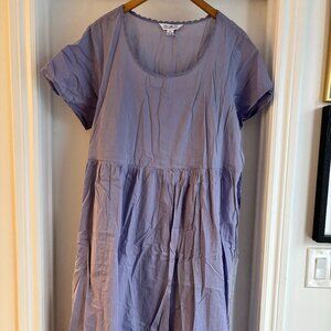 April Cornell Empire Waist Cotton Dress